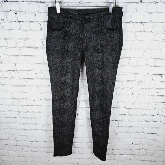 KUT FROM THE KLOTH | Diana Skinny stretch snakeskin boa print pants - Picture 4 of 9